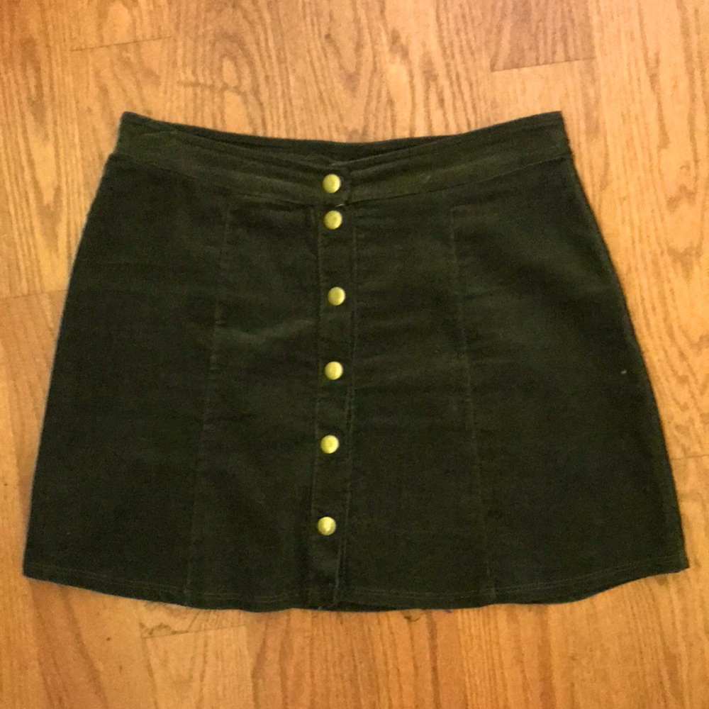 Corduroy skirt